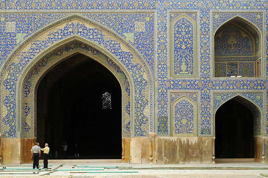Esfahan, Immam Mosque (Indie, Pakistan, Iran 2007, część pierwsza)